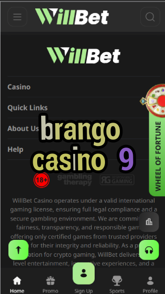 Brango Casino 9 - Exclusive $9 Free Chip & No Deposit Bonus-casinoorder.vip